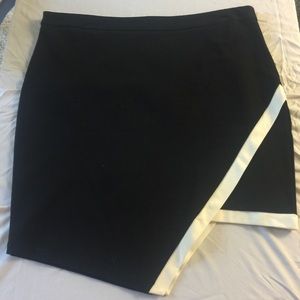Plus size mini skirt
