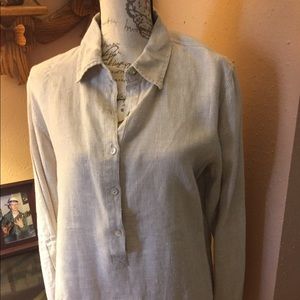 Linen long sleeve blouse from Chico’s size L