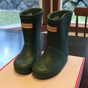 Green Hunter Boots