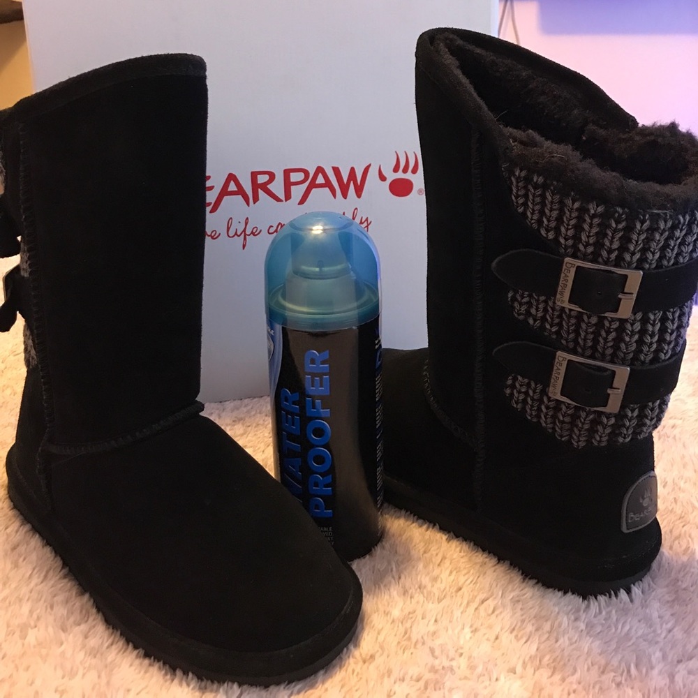 BearPaw Boshie winter boots with water proofer
