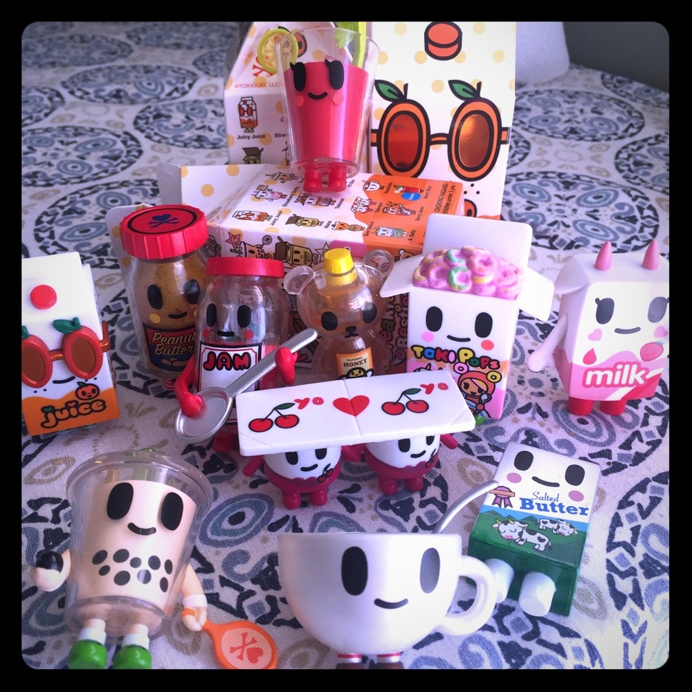 Tokidoki tokipops breakfas besties