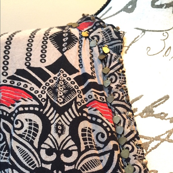 ⬇️$45 Angie Long Tunic Shift Dress Boho Gypsy Sm - Picture 8 of 8