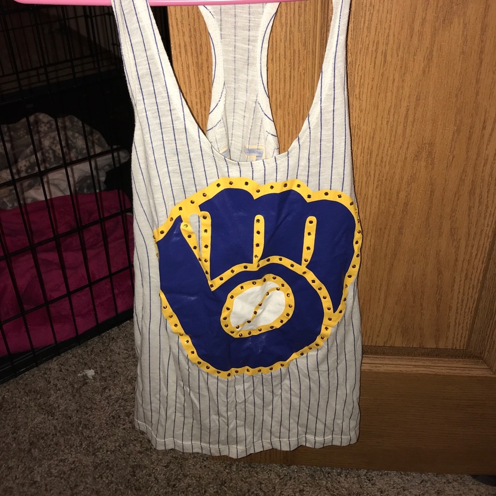 Victoria’s Secret Pink Milwaukee Brewers tank top