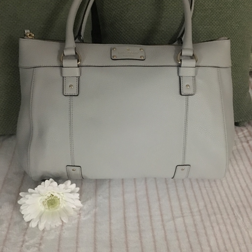 Kate Spade Teegan Berkshire Road Leather Satchel