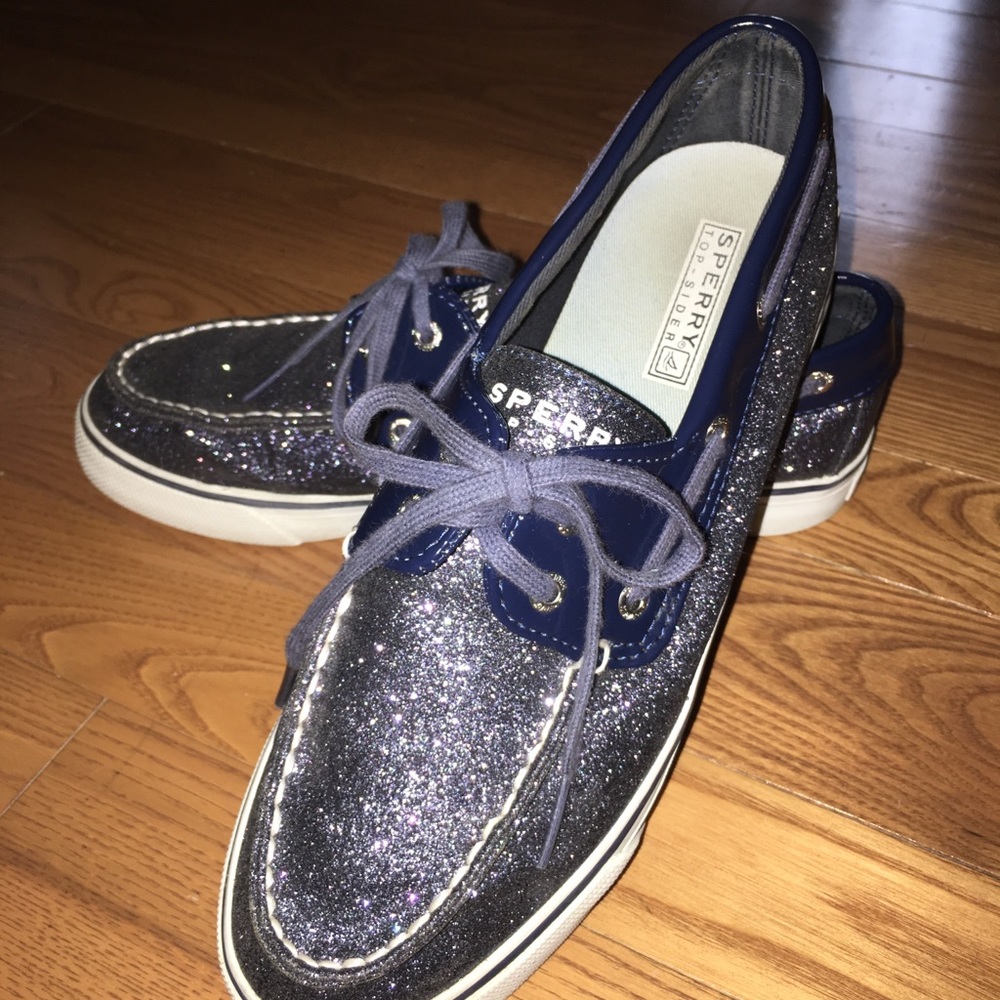 Sperry Top-Sider Navy Blue Boat Shoes