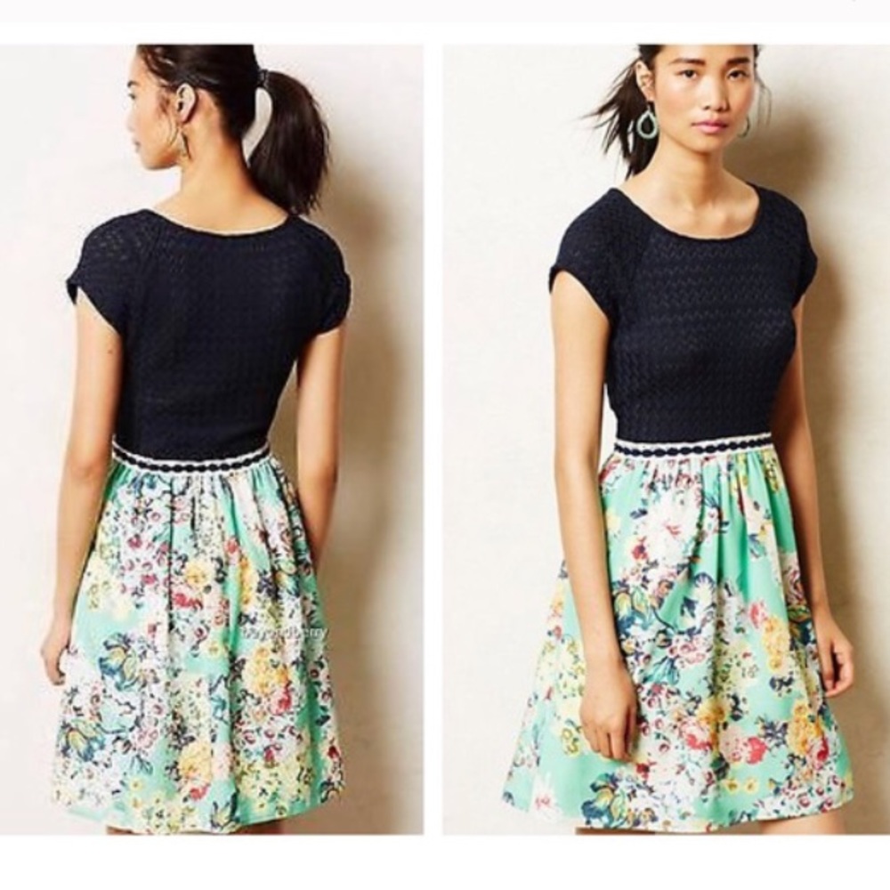 HTF Weston Wear Arcata Dress floral holiday Easter
