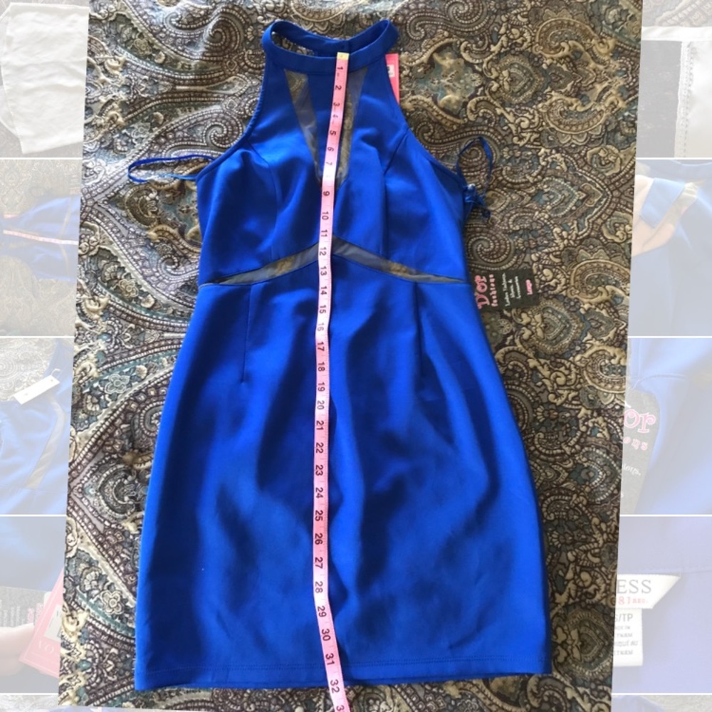 Blue dress size large