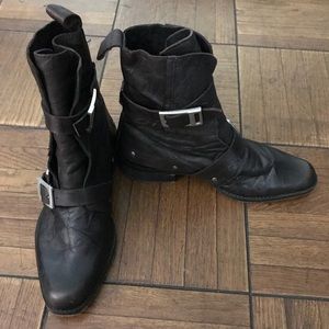 Free People Leather Boots