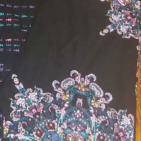 UNICORN Lularoe OS black medallion leggings - Picture 2 of 3