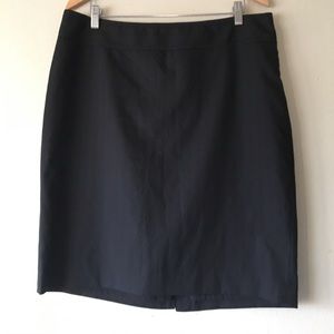 The Limited Pinstripe Skirt