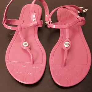Coach Jelly Thong Sandals