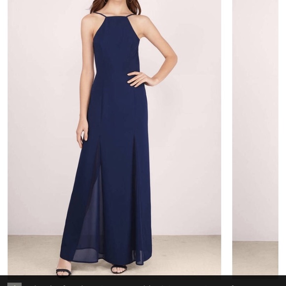 Tobi Dresses & Skirts - Navy Blue Formal Dress (Worn Once)