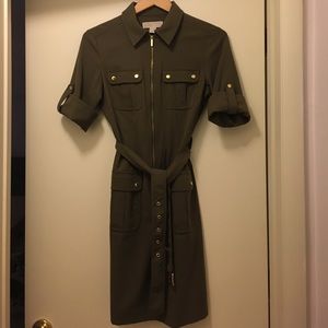 Michael Kors Shirt Dress - worn once!
