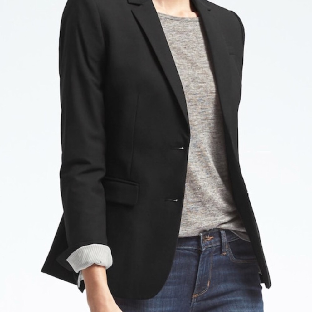 Banana Republic Navy Blazer