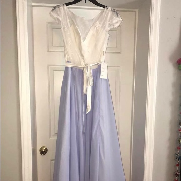 Lilac, Lacy Formal Dress - Picture 2 of 2