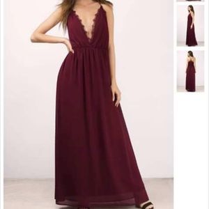 Maroon Formal Dress (Never Worn)
