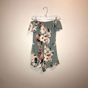 PacSun floral romper