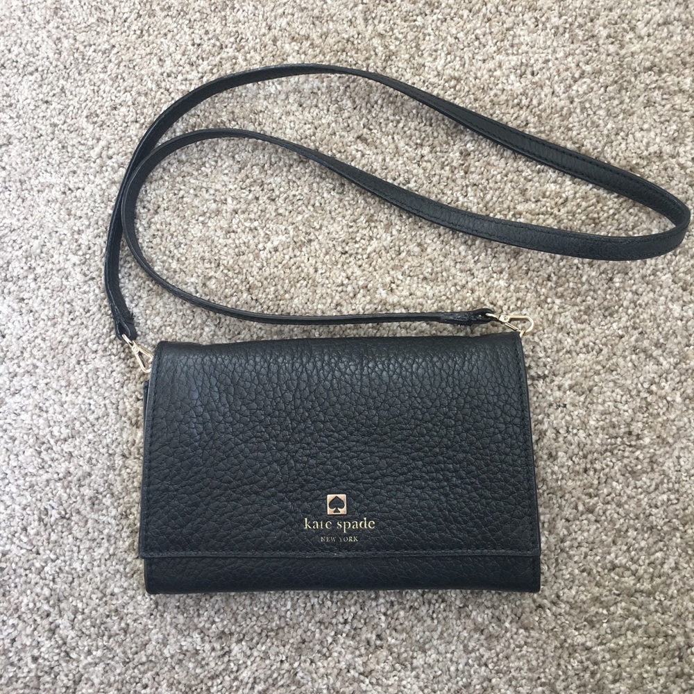 Kate Spade Black Crossbody / Shoulder Bag