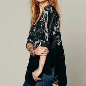 Free people tribal eyelet top