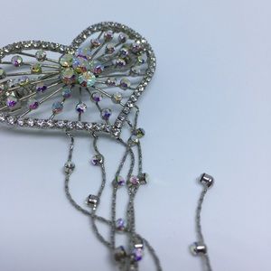 Heart hair clip