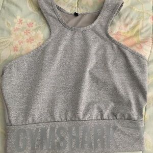 NWOT Gymshark Mark Grey Top