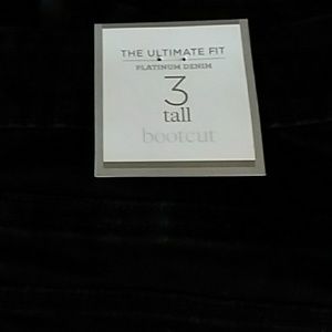 Chicos Platinum Denim Jeans- Size 3 Tall