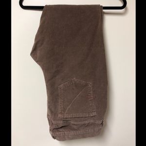 Old Navy Rockstar skinny cords brown 20