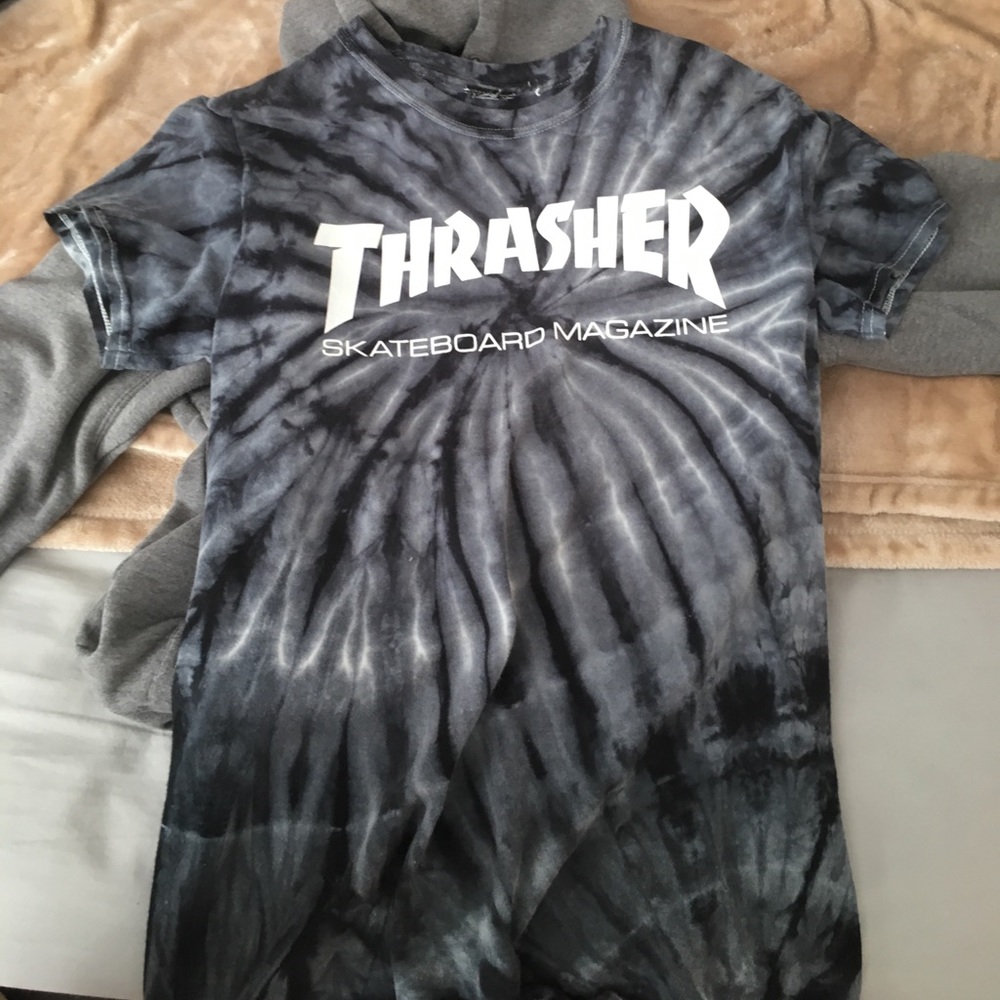 Thrasher magazine tie dye