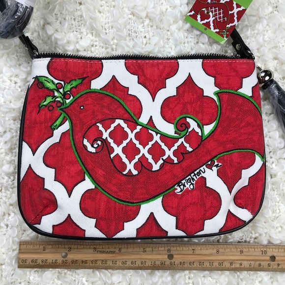 HP 11/29 NWT BRIGHTON Love Dove Pouch Crossbody - Picture 8 of 8