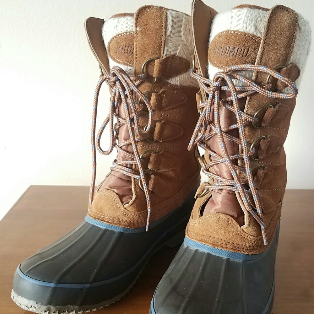 Size 9, worn once Khombu Winter Boots