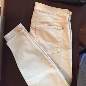 Cropped skinny jeans