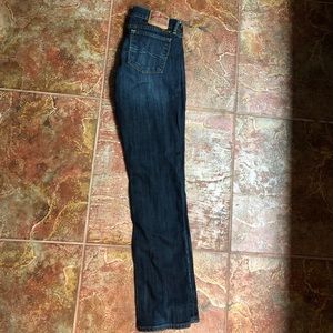 Size 26, straight leg Lucky Jeans