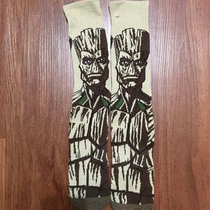 Guardians of the galaxy Groot socks