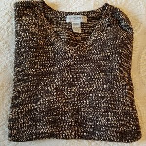 Knitted Short Sleeve Sweater