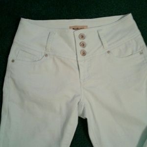 "Blue Spice" Mint Green Jeans/Pants.  Cute! 5