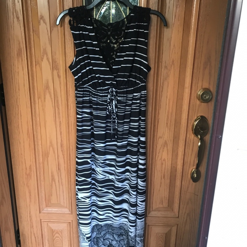 Long Printed Maxi