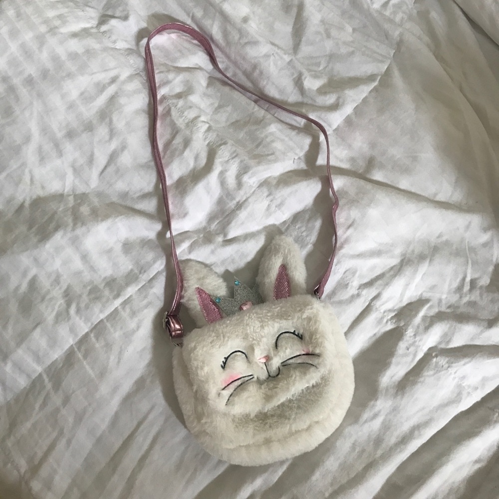 White purse