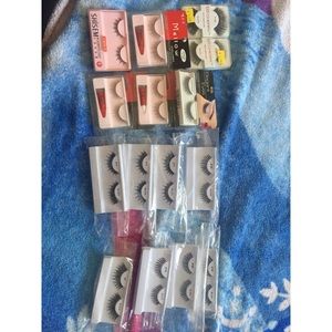 15 pairs of brand new assorted false eyelashes