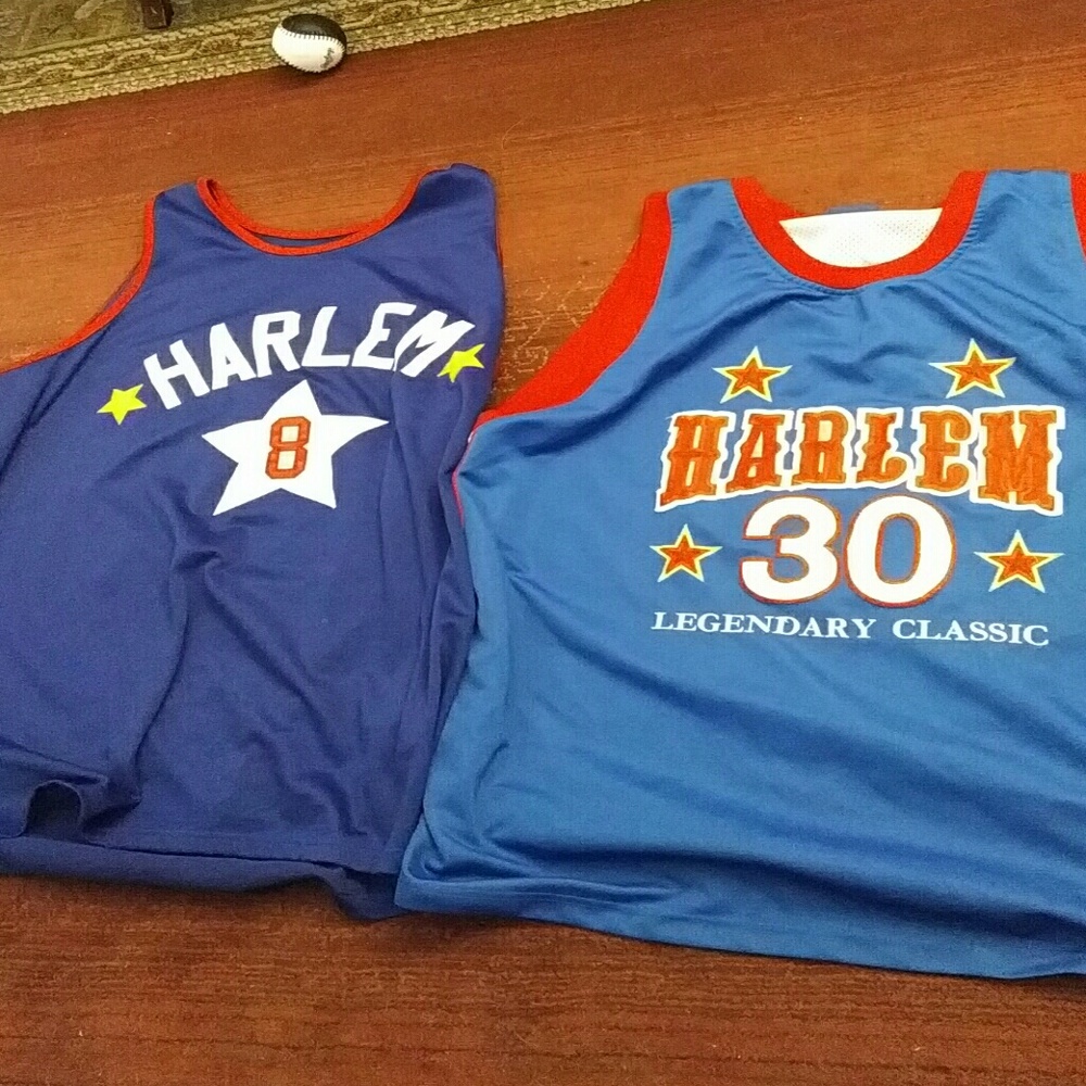 Pair of Harlem Globe Trotters Jerseys