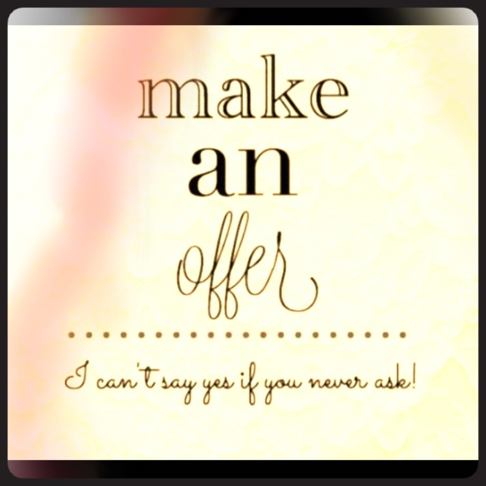 Make me an offer!