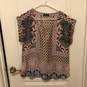 Short sleeve blouse