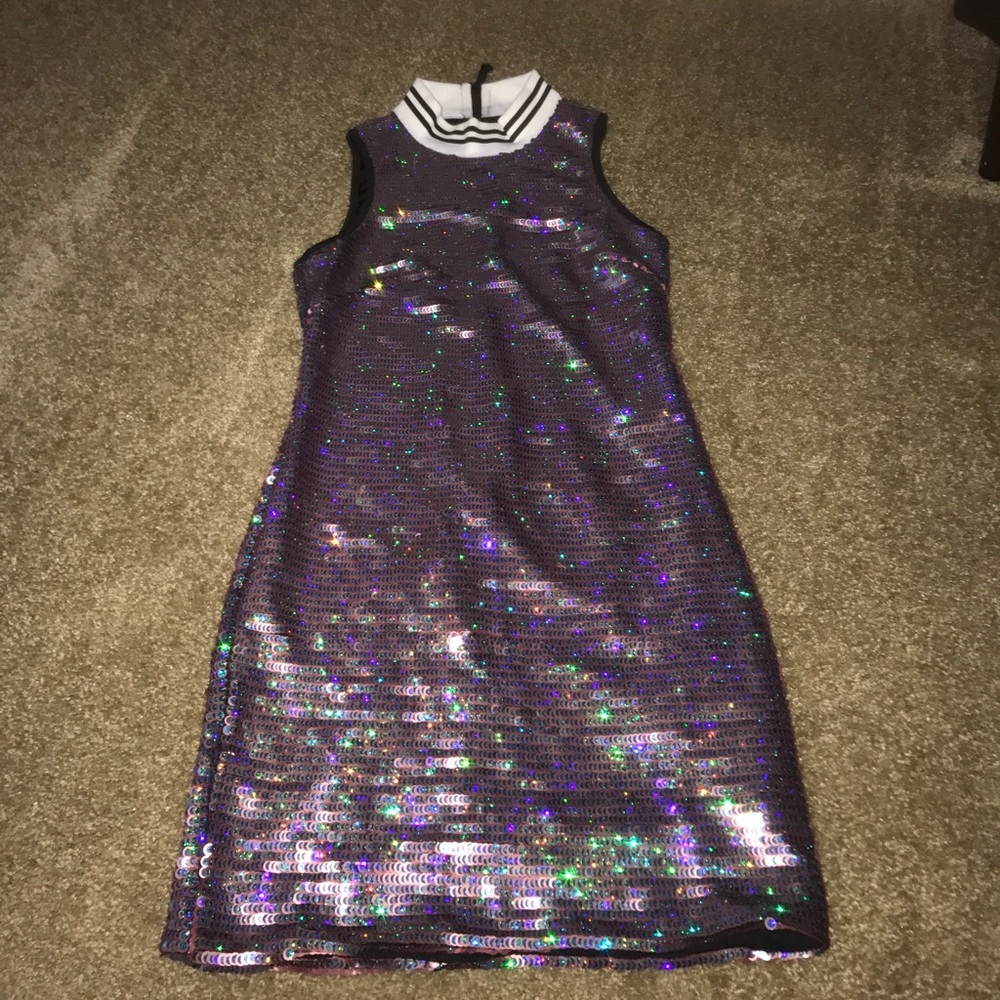 Nasty gal sequin dress XS