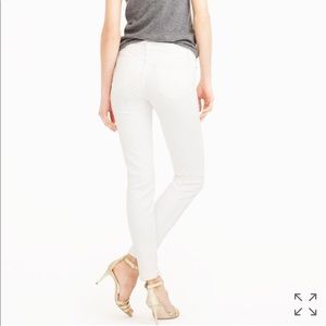 J.Crew matchstick white jeans