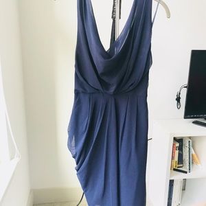 BCBG Max&Cleo Haltered Asymmetric Dress