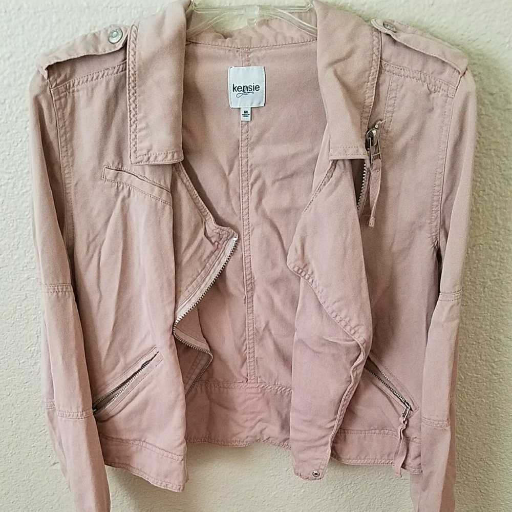 Blush pink Kensie jacket