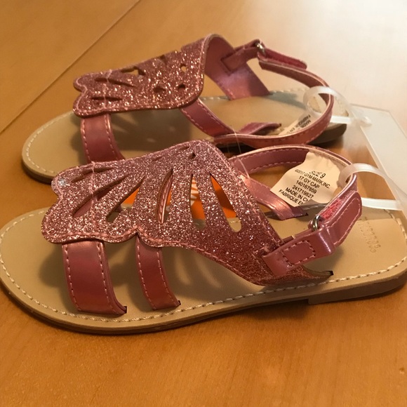 Toddler Girl’s Gymboree Butterfly Sandals- 9 - Picture 2 of 4