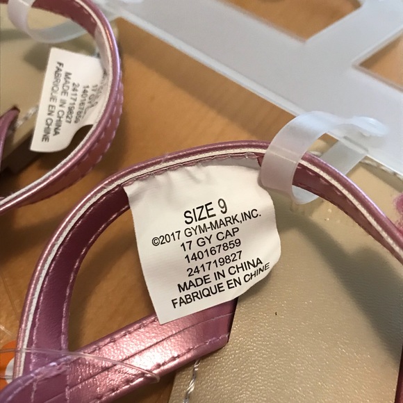 Toddler Girl’s Gymboree Butterfly Sandals- 9 - Picture 3 of 4