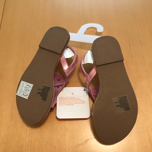 Toddler Girl’s Gymboree Butterfly Sandals- 9 - Picture 4 of 4