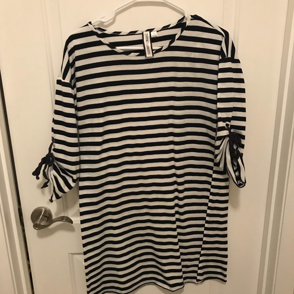 Nautical Shift dress
