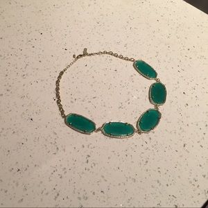 Green Kendra Scott necklace